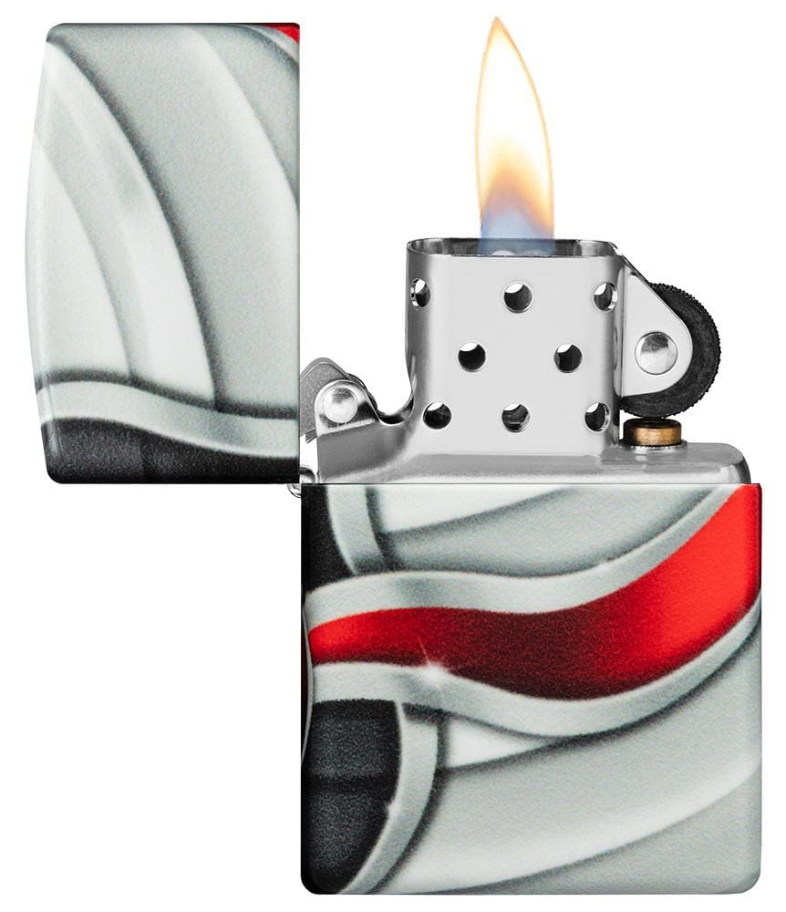 Zippo 49357 49352 Flame Design 540 Color Windproof Lighter Lighter, Classic Model, Multi-colour - OUTBACK