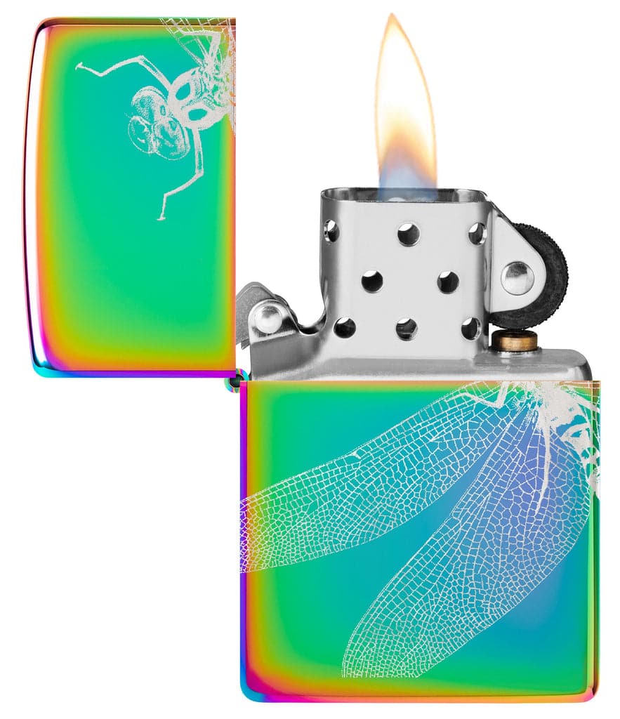 Zippo 48591 151 Dragonfly Design Multi Color Windproof Lighter - OUTBACK