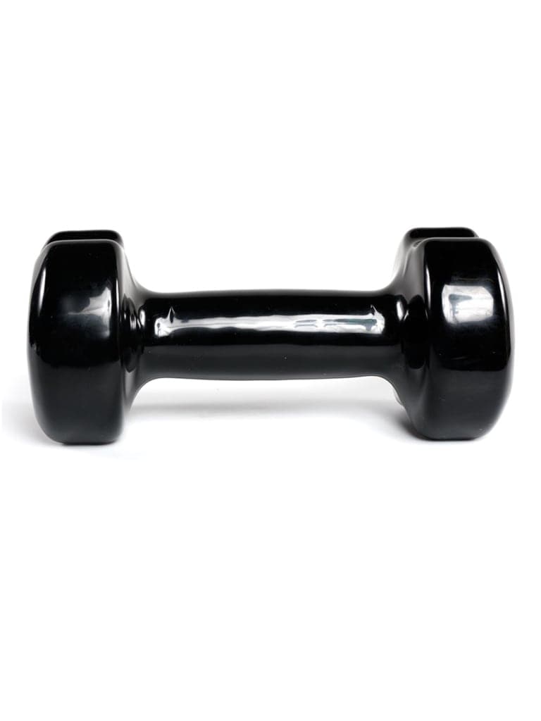 York, Fitness Apple Dumbell Set 1 - 10 Kg Set, Black - Athletix.ae