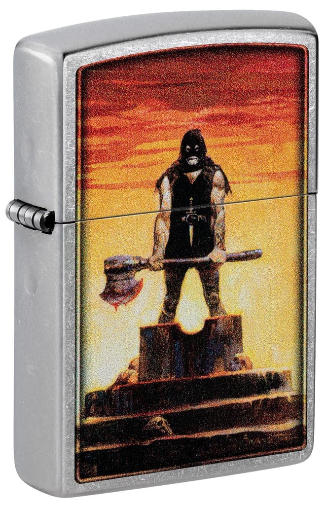 Zippo 48556 207 Frank Frazetta Street Chrome Windproof Lighter - OUTBACK