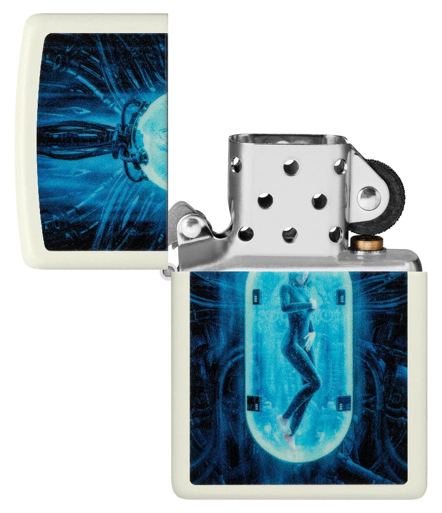 Zippo 48520 49193 Tube Woman Design Glow in the Dark Matte Windproof Lighter - OUTBACK